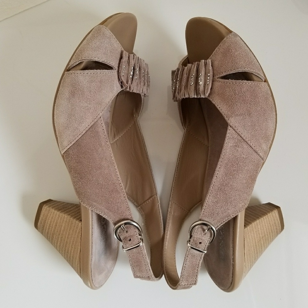 IGI & CO Beige Suede Sandals, Italy - Picture 5 of 12